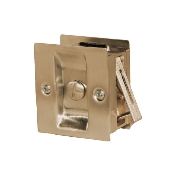 Trimco Privacy Pocket Door Lock Square Cutout for 1-3/8" Thick Door SB 1065.606